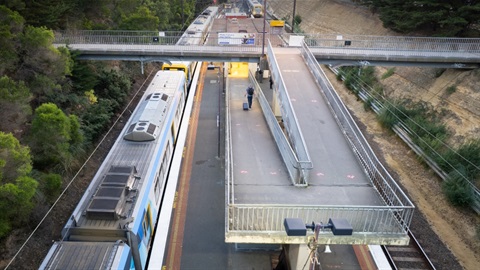 Banyule's Ready for advicacy on Watsonia Train Station