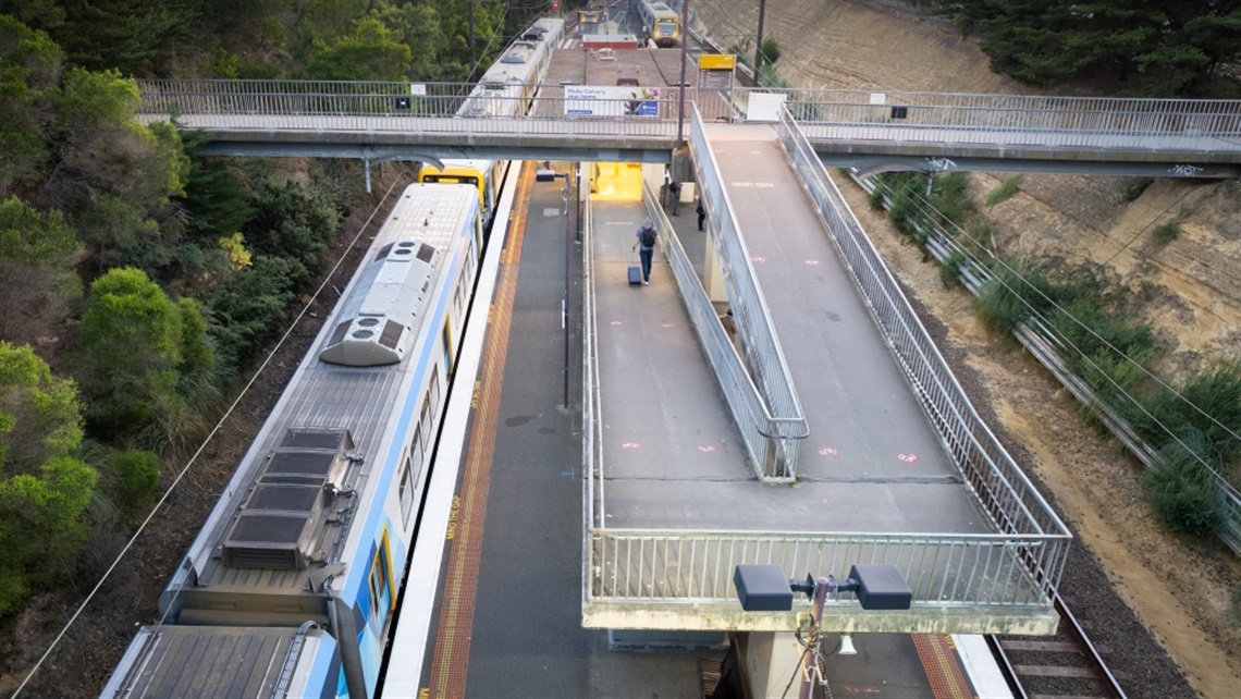 Banyule's Ready for advicacy on Watsonia Train Station