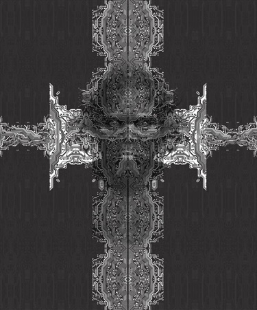 Chris Orr – White Noise (2023) – archival pigment print